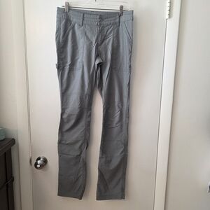 Columbia Women's Green Hiking Pants 8 Long, Tall Inseam